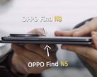 Se prevé que el OnePlus Open 2 adopte el mismo diseño ultrafino que el Oppo Find N5. (Fuente de la imagen: Oppo)