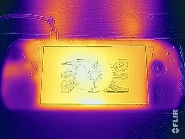 Prueba de tensión de temperaturas superficiales (frente)