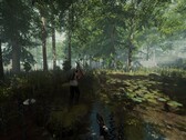 Una imagen que muestra un entorno de «The Forest».