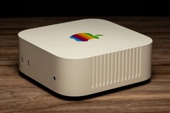 ColorWare ha dado al Mac mini un aspecto retro. (Fuente de la imagen: ColorWare)