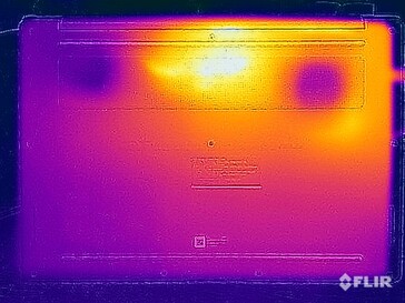 Prueba de tensión de temperaturas superficiales (abajo)