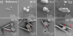 Fragmentos de plástico en el agua (Fuente de la imagen: Environmental Science &amp;amp; Technology Letters vía ScienceAlert)