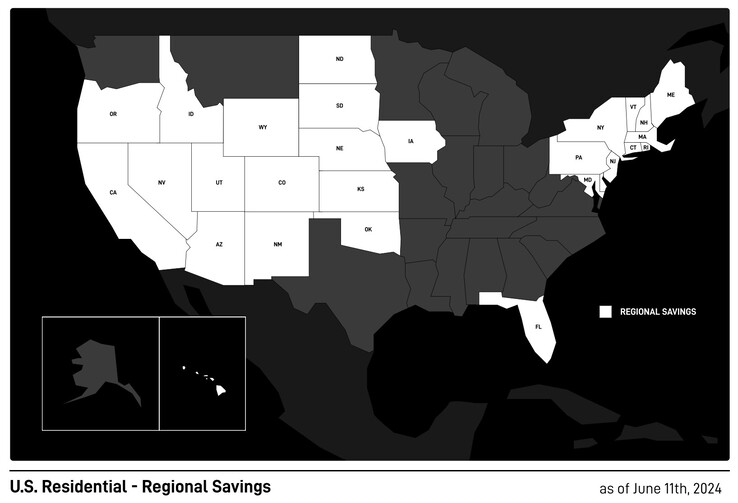 El mapa de ahorro regional Starlink de 28 estados en los que se ofrece un "crédito de servicio" extra de 100 dólares