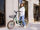 La bicicleta eléctrica Segway Muxi puede soportar hasta 189,6 kg (416 lbs) de carga útil máxima