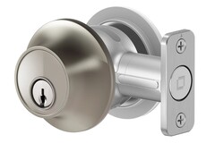 Level Home lanza Level Lock+ (Matter) como la cerradura inteligente para el hogar más pequeña del mercado. (Fuente de la imagen: Level Home)