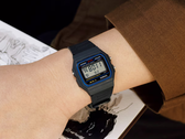 El Casio F-91W en la muñeca.
