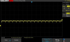 75% de luminosidad: 120 Hz de atenuación CC