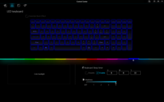 Configuración del teclado RGB